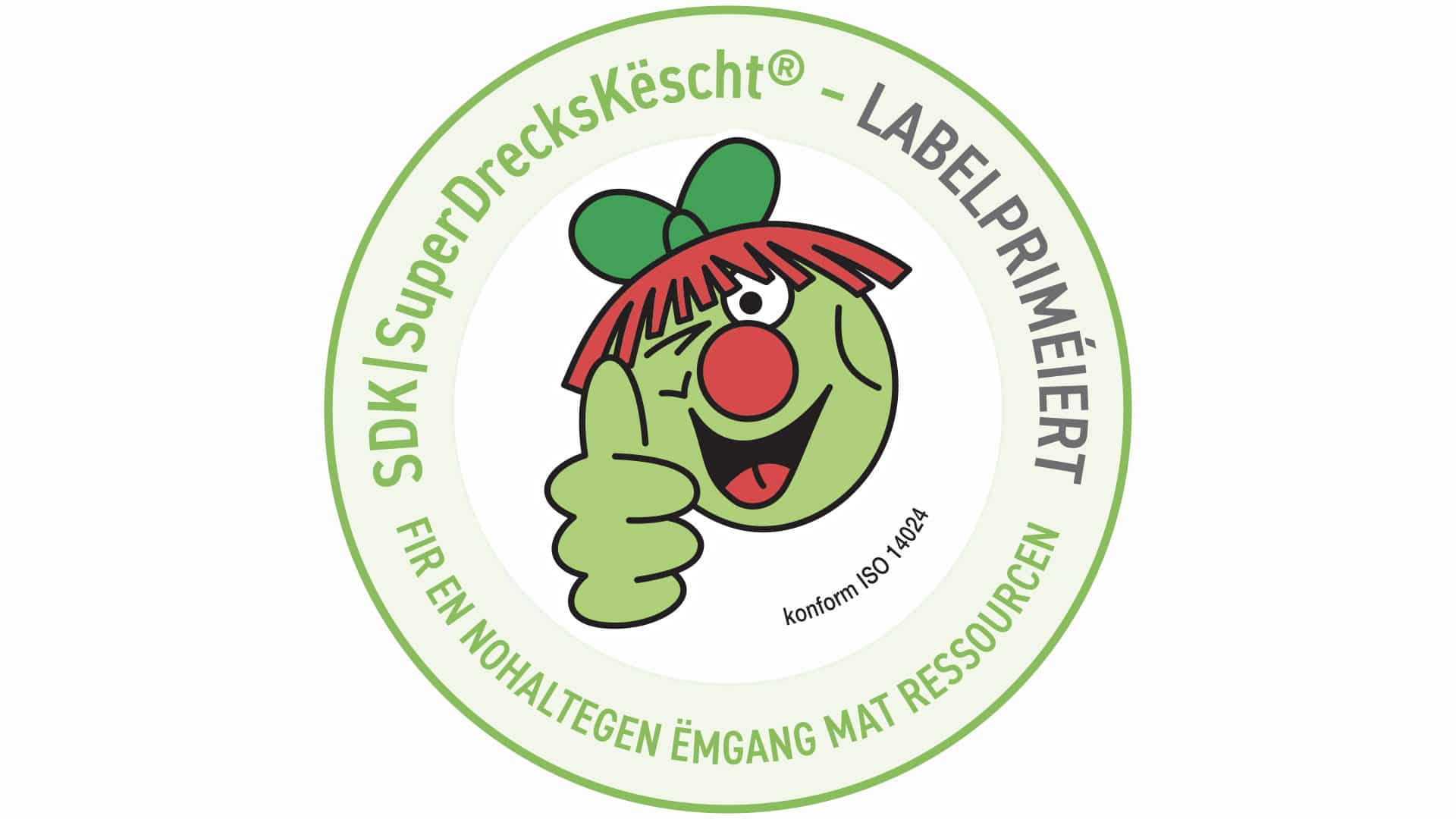 DOR INDUSTRIE obtient la certification environnementale SuperDrecksKëscht®
